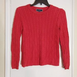 Coral Crew Neck Sweater